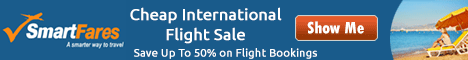 International Flight Sale - Get Up To $15 Off* with Coupon Code 