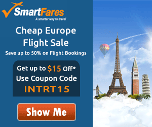 Cheap Europe Deals! Book Now and Save Up to 50%**. Get Up To $30 Off*  with Coupon Code 