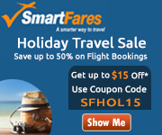 $15 Off on Easter Travel Deals