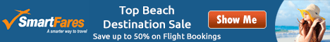 Beach Destinations Sale at never before fares. Get Up To $15 Off* using Coupon Code SFBEACH15.