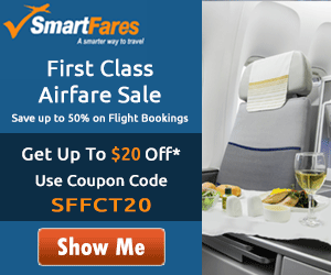 First Class Flight Tickets at Business Class Prices. Save up to 70%** on Airfares.