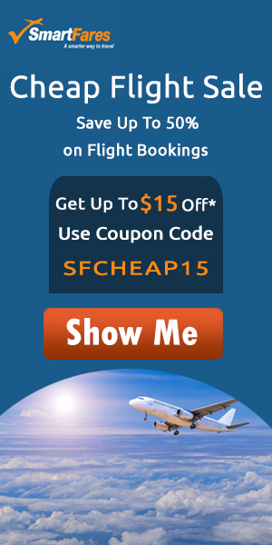 SmartFares' Exclusive Cheap Flight Sale