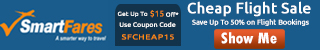 SmartFares' Exclusive Cheap Flight Sale