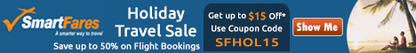 Chinese New Year Flight Sale - Book Your Flight with SmartFares & Get $15 Off with Coupon Code: SFAIR15