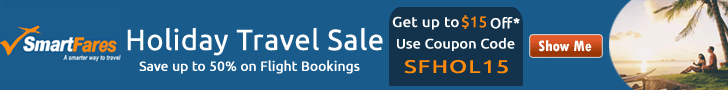 Chinese New Year Flight Sale - Book Your Flight with SmartFares & Get $15 Off with Coupon Code: SFAIR15